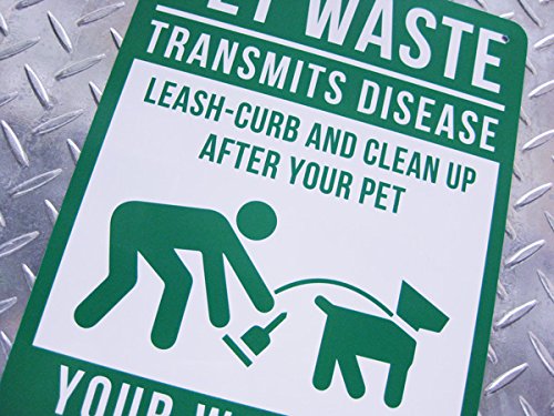 Amazon.co.jp: 注意看板！ペットの糞を後始末しょう！アメリカン